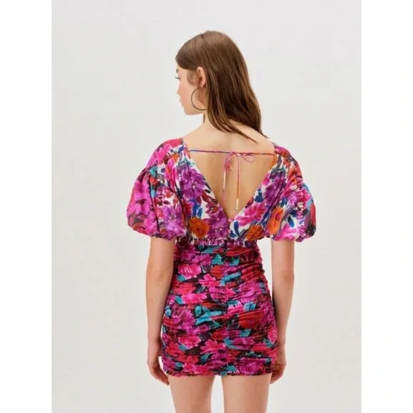 Free People x For Love & Lemons Cassandra Mini Dress - Picture 5 of 9